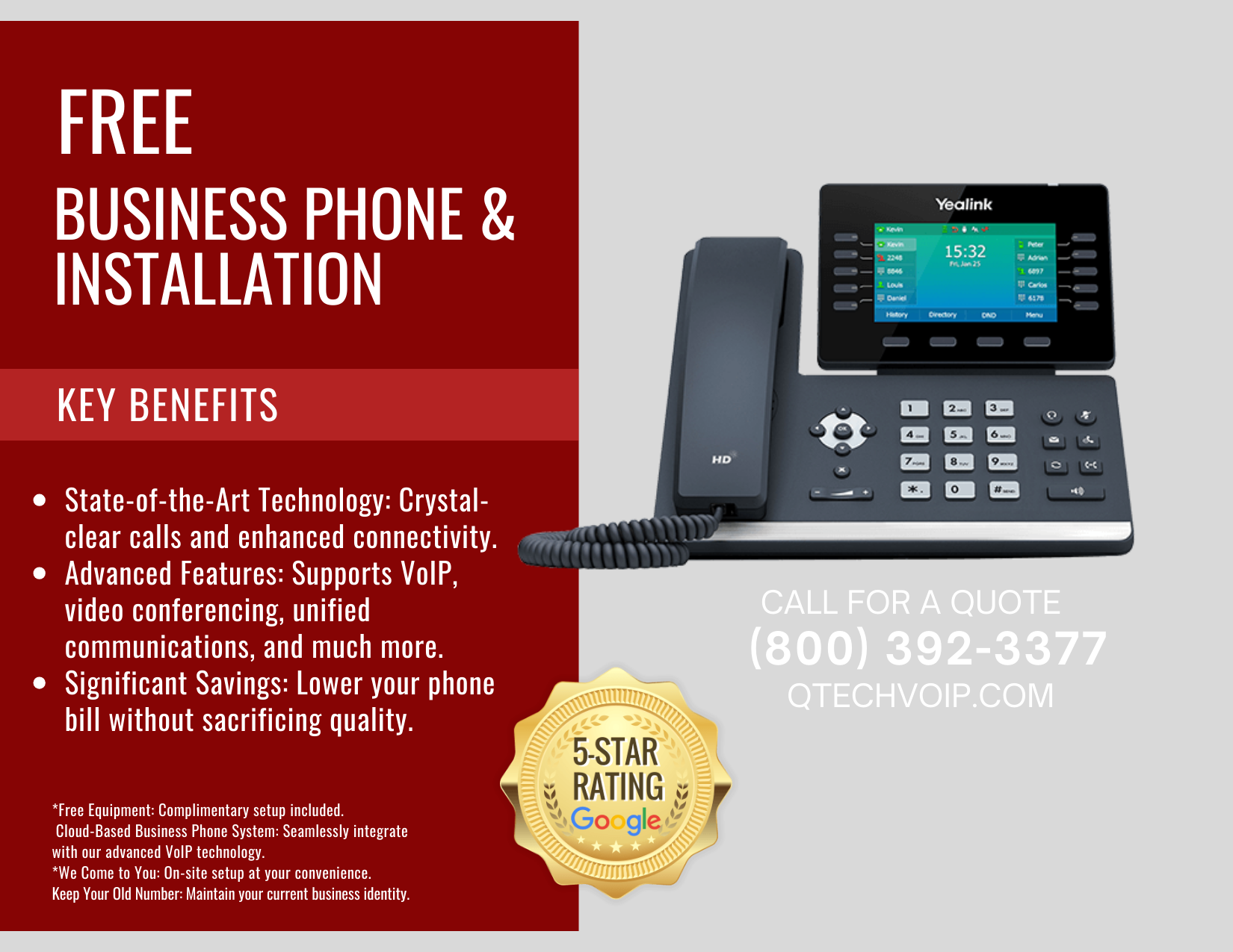 QTech VoIP Offer